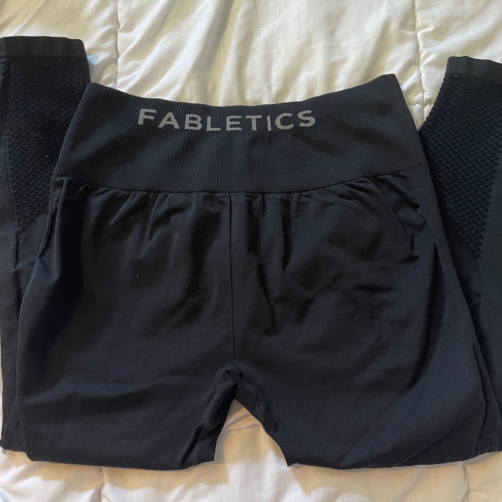 Fabletics eyelet leggings
